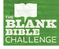 Blank Bible Challenge