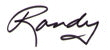 Randy's signature