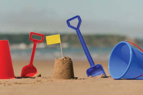 Bucket, Beach