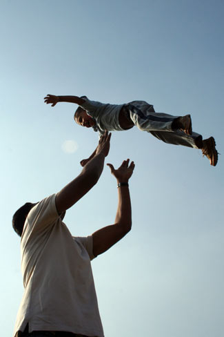 Father and child
