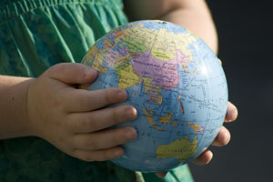Holding the world