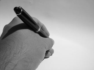 Hand writing