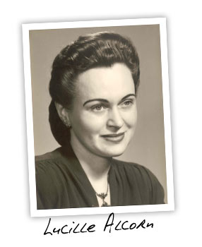 Lucille Alcorn, Randy's mother