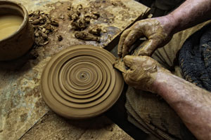 Creator's hands