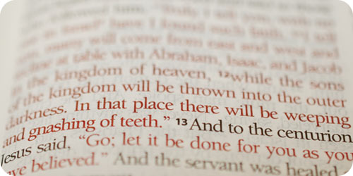 Christ says the unsaved &ldquo;will be thrown outside, into the darkness, where there will be weeping and gnashing of teeth&rdquo; (Matthew 8:12). 