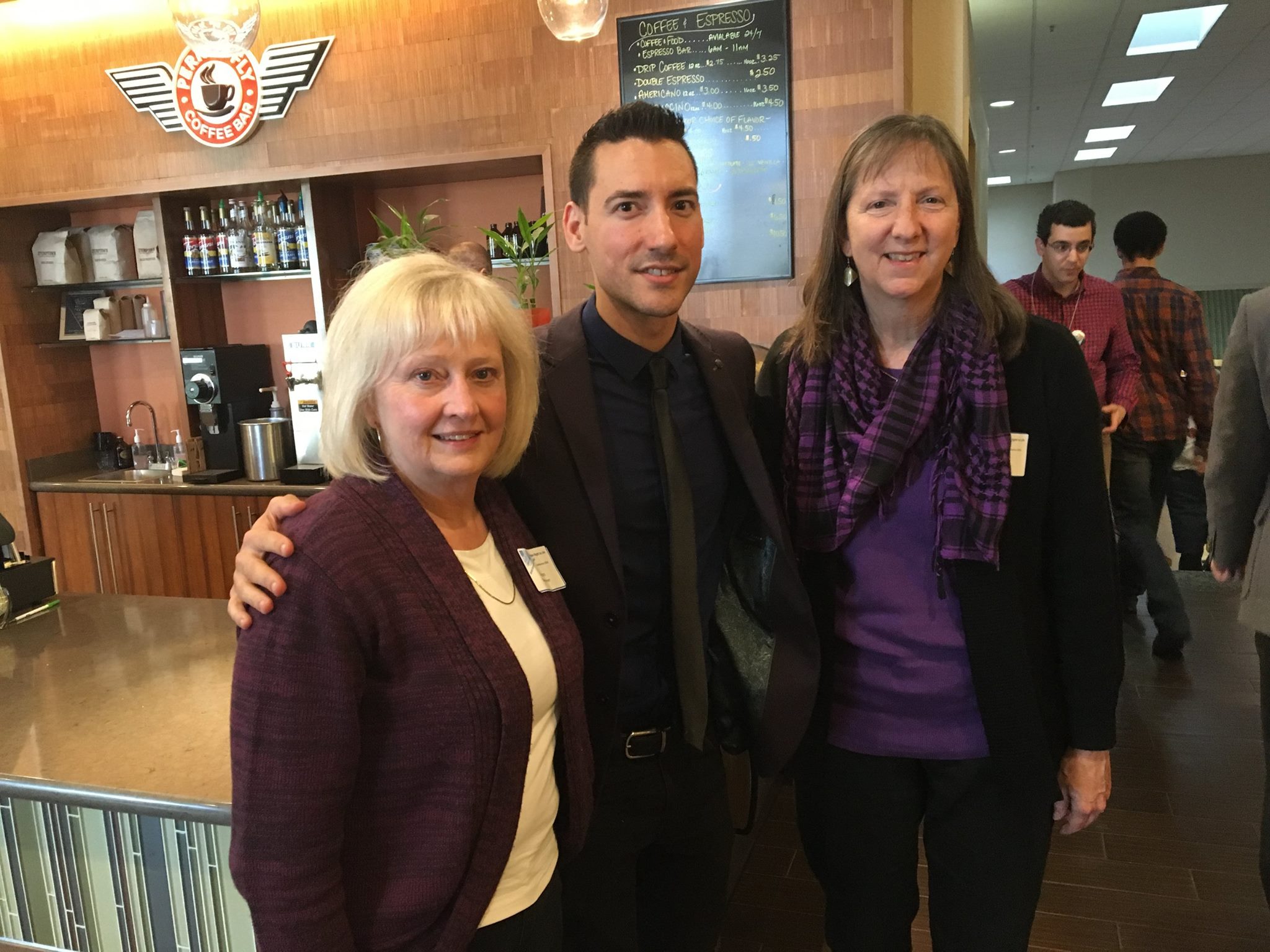 Eternal Perspective Ministries staff members with David Daleiden