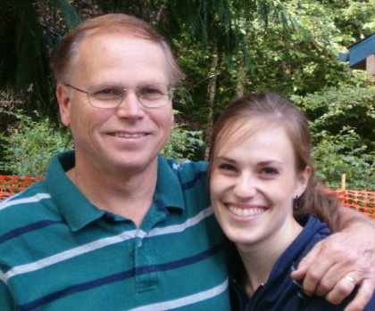Stephanie and her dad