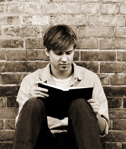 boy reading