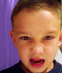 angry child