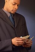 counting money