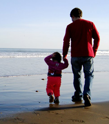 father and child