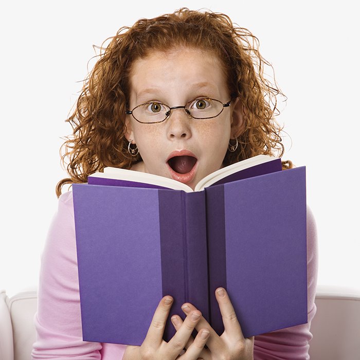 girl reading