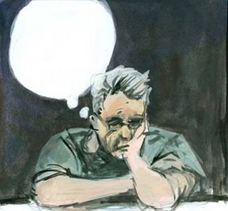 A man in thought