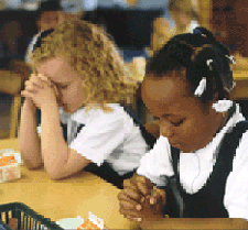 animals praying