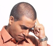 stressed man