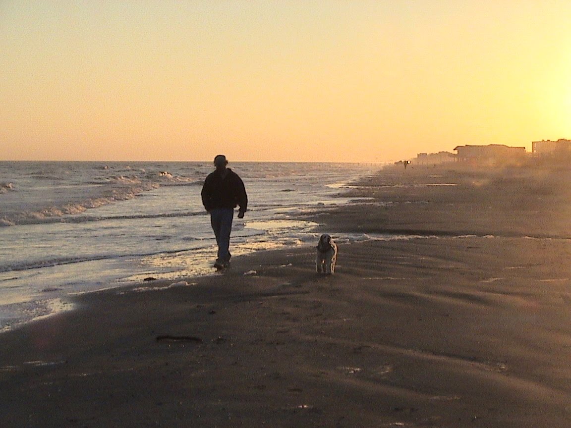 walk on the beach