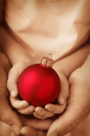 Ornament in hands