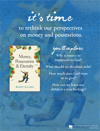 Money, Possessions and Eternity promotional materials