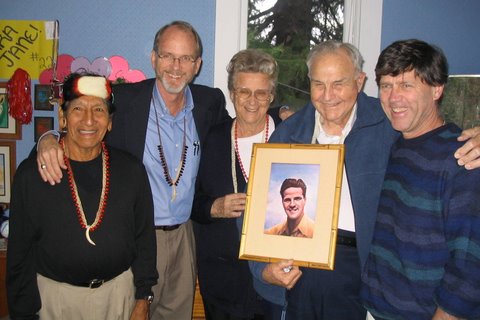 Randy with Bert and Colleen Elliot