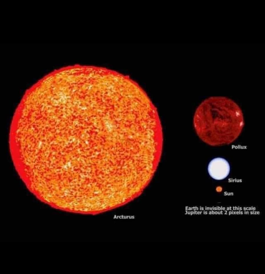 Size of the universe