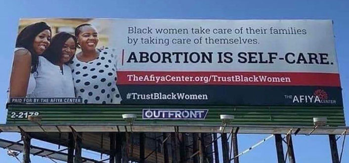 Abortion billboard