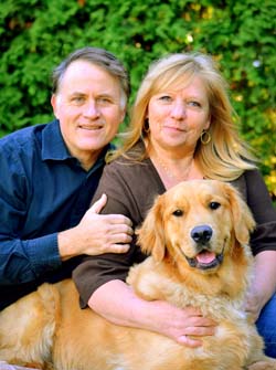 Randy and Nanci Alcorn with Maggie