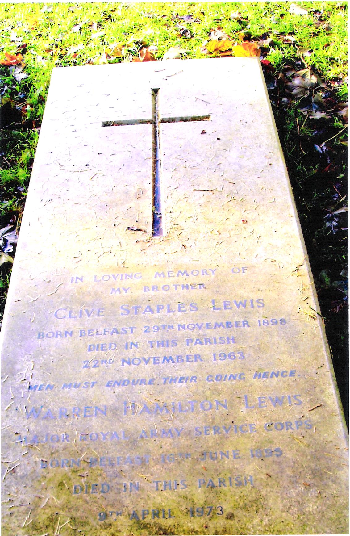 C.S. Lewis's gravesite