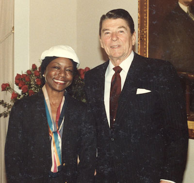 Dr. Jefferson and Ronald Reagan