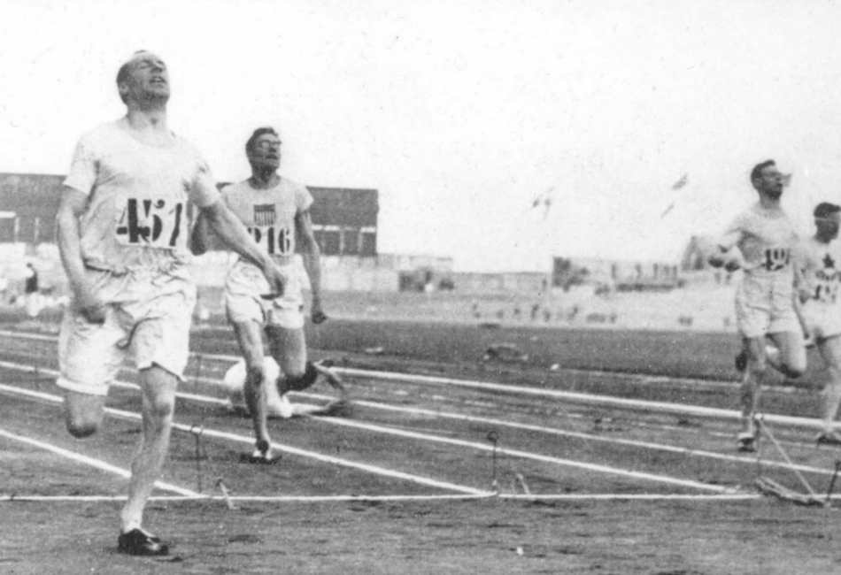 Eric Liddell at the Paris Olympics