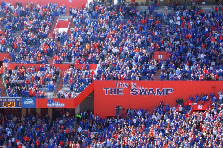 Gators crowd