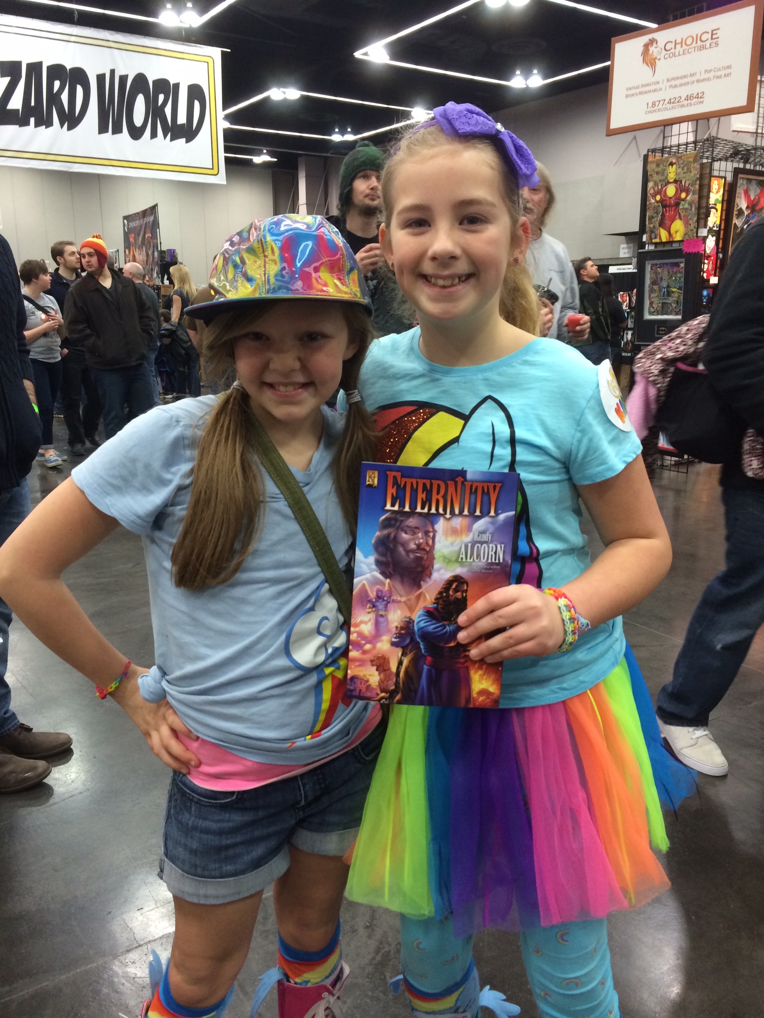 Young readers with Randy Alcorn's Eternity graphic novel