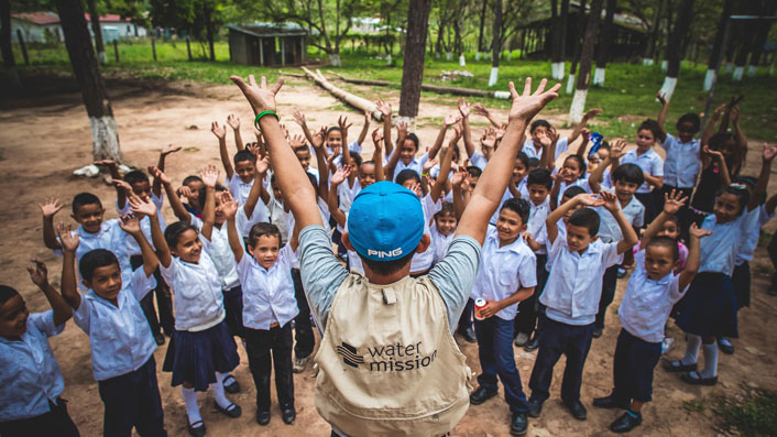 Group of children - Water Mission