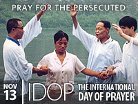 International Day of Prayer for the Persecuted Church