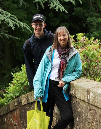 Karen and son Noah