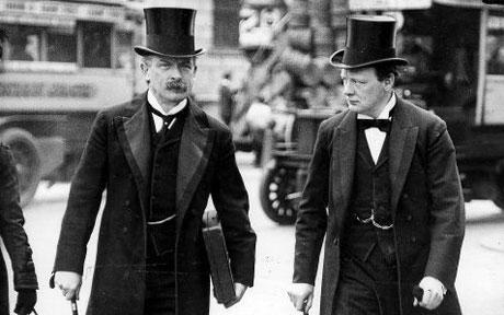David Lloyd James and Winston Churchill