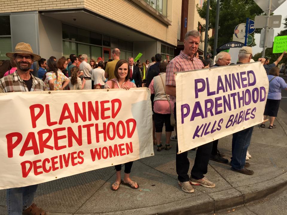 Planned Parenthood Portland Rally