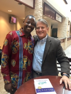 Randy and Pastor Johnson Bakashaba at Prestonwood