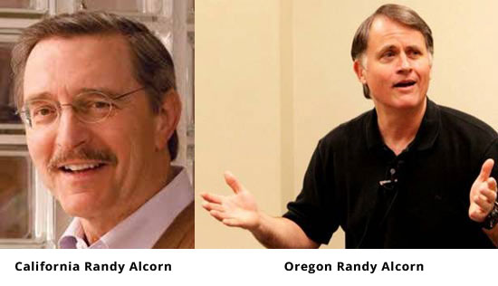 Randy Alcorn and Randy Alcorn