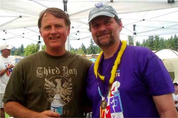 Randy and John at a Relay for Life