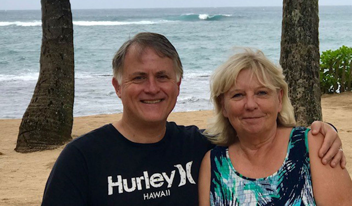 Randy and Nanci in Hawaii