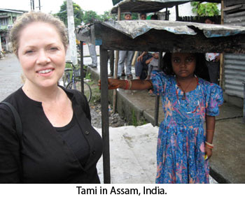 Tami in India
