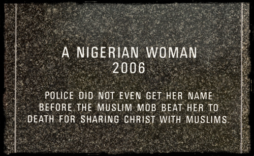 Voice of the Martyrs Monument: A Nigerian Woman