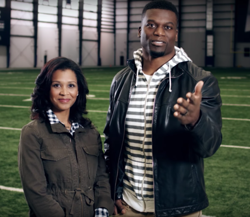 Kirsten and Benjamin Watson