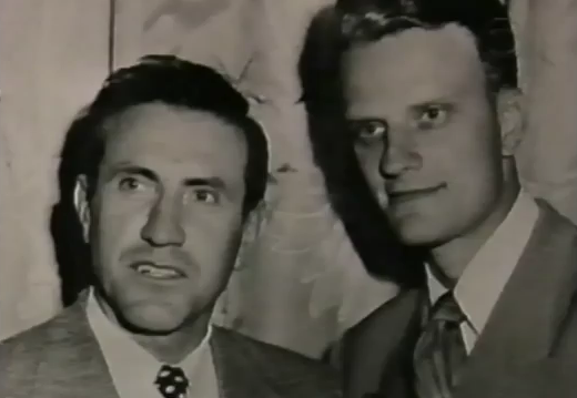 Louis Zamperini and Billy Graham
