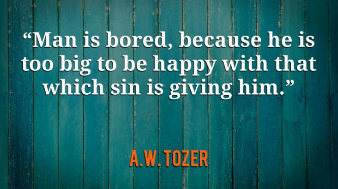 Tozer quote