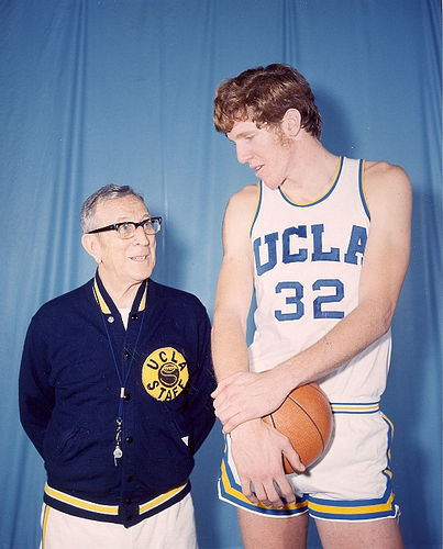 John Wooden & Bill Walton