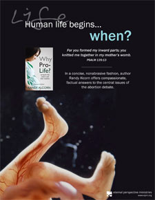 Prolife Answers promotional materials