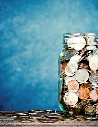 Jar of coins