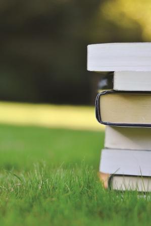 stack of books